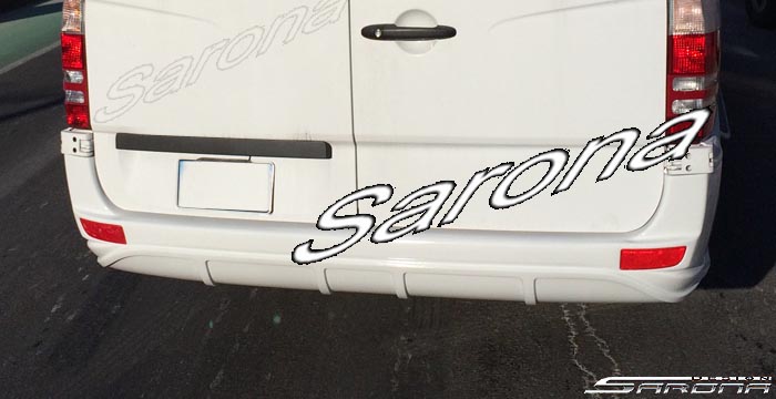 Custom Mercedes Sprinter  Van Rear Bumper (2007 - 2018) - $870.00 (Part #MB-093-RB)